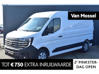 Nissan Interstar -e L2H2 Limited 87 kWh 140PK | Parkeersensoren + Achteruitrijcamera | Stoelverwarming | Trekhaak | Apple CarPlay & Android Auto | Nu te ervaren bij Van Mossel Nissan Tiel!