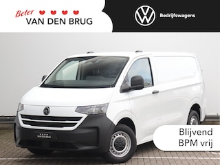 Volkswagen Transporter 2.0 TDI L1H1 28 | BPM-vrij | Achterdeuren | Cruise control | Parkeersensoren | App-connect | Airco |