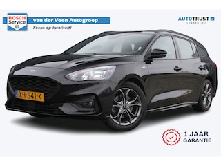 Ford Focus Wagon 1.0 EcoBoost ST Line Business | incl. 12 maanden garantie | Trekhaak | Stoel en stuurverwarming | Keyless entry + start |  Cruise | Verwarmd voorruit | Navigatie | | Bang & olufson audio | DAB+ radio | Zwarte hemelbekleding | Apple carplay / android auto | Isofix | 17" velgen | Parkeersensoren voor en achter |