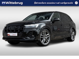 Audi Q7 55 TFSI e 394pk quattro tiptronic Pro Line S | Panoramadak | Head Up | Vierwielbesturing | Bang & Olufsen | Leder | Tour & Parking | Comfortsleutel | Memory | Stuurverwarming | 21" LM velgen