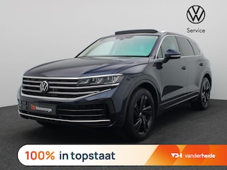Volkswagen Touareg 3.0 TSi eHybrid 4MOTION Elegance 381PK DSG matrix led, trekhaak, 360gr. camera, nachtzicht, adaptive cruise, head-up, keyless, side assist, servosluiting portieren, luchtvering, 21" lichtmetaal