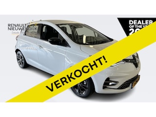 Renault Zoe R135 Iconic 52 kWh APPLE CARPLAY ANDROID AUTO / CLIMATE CONTROLE / CRUISE CONTROLE / NAVIGATIE / PARKEERSENSOREN+CAMERA.
