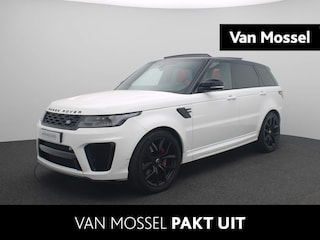 Land Rover Range Rover Sport 5.0 V8 Super Charger SVR | 575 PK | Head Up | Carbon | Adaptieve Cruise | 22 Inch | Sportuitlaat |