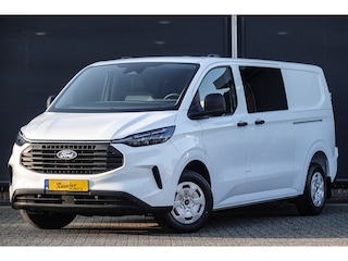 Ford Transit Custom L2H1 Dubbel Cabine 2.0Tdci 150Pk | Trend | Achteruitrijcamera | 2x Schuifdeur | Frozen White