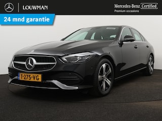 Mercedes-Benz C-klasse 180 Luxury Line | Lichtmetalen velgen | Navigatie MBUX groot scherm | Parking support met camera achter | Trekhaak | Aalrm | Inclusief 24 maanden MB Certified garantie voor Europa.