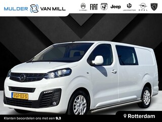 Opel Vivaro Innovation+ 2.0 CDTI 150pk DC | EURO 6 | NAVI PRO 7" | BETIMMERING | SIDEBARS | DUBBELE CABINE | 6-ZITPLAATSEN | CAMERA+SENSOREN |