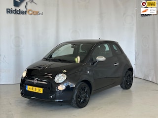 Fiat 500 1.2 Lounge |1E EIG|AIRCO|VELGEN|ELEK RAMEN|HALF-LEDER|