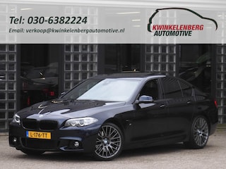 BMW 535i HIGH EXECUTIVE/ M-SPORT/ SCHUIFDAK/ HEAD-UP/ H&K AUDIO/ WEGKLAPBARE TREKHAAK
