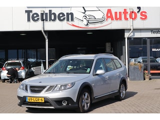 Saab 9-3 Sport Estate 2.0 T BioPower Aero XWD Navigatie, Stoelverwarming, Climate control, Cruise control, Leuke Auto!!