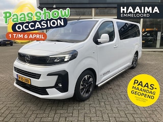 Opel Vivaro 2.0 Diesel 180 Pk 8-Traps Aut. Dub.Cabine | ECC | Navi | Trekhaak | 17"LMV | Full LED | Digi.Binnenspiegel | Camera | Betimmering | Glaslook | Spoiler | Sidebars |