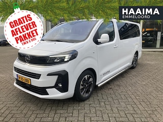 Opel Vivaro 2.0 Diesel 180 Pk 8-Traps Aut. Dub.Cabine | ECC | Navi | Trekhaak | 17"LMV | Full LED | Digi.Binnenspiegel | Camera | Betimmering | Glaslook | Spoiler | Sidebars |