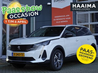 Peugeot 5008 1.2 Hybrid 136 Allure Pack Business Peugeot 5008 1.2 Hybrid Allure Pack Business | Nieuwe auto | 7 zits | Stoelverwarming | Keyless entry en start | Draadloze telefoonlader | Parkeersensoren voor en achter | Camera | Lichtmetalen velgen |