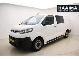 Citroën Jumpy 2.0 BlueHDI 120 Club XL DC S&S | Trekhaak | 6-Zits | Lederen Bekleding | Cruise Control | Airco | Laadvloer met Lat-om-Lat