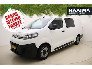 Citroën Jumpy 2.0 BlueHDI 120 Club XL DC S&S | Trekhaak | 6-Zits | Lederen Bekleding | Cruise Control | Airco | Laadvloer met Lat-om-Lat