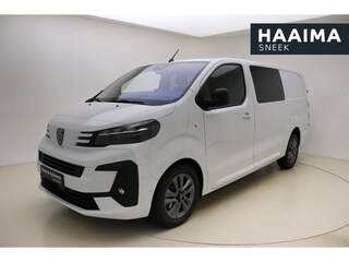 Peugeot Expert 2.0 BlueHDi S&S L3 DC 180 PK Automaat | Dubbele cabine | UIT VOORRAAD LEVERBAAR | BPM VRIJ! | Climate Control | Stuurverwarming | Betimmering | Apple Carplay | Navigatie | Camera | LM Velgen