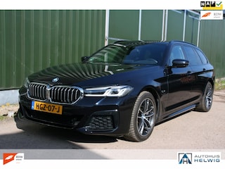 BMW 5-serie Touring 530e xDrive Business Edition Plus M-SPORT, LEER, PANORADAK, 360 CAMERA