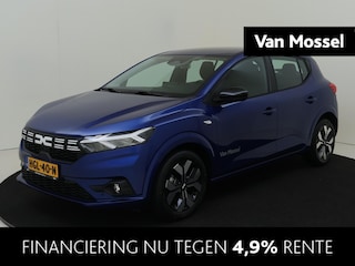 Dacia Sandero 1.0 TCe 100 ECO-G Journey | Navigatie | Parkeersensoren & Camera | | LM Velgen|