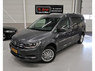 Volkswagen Caddy 1.4 TSi 92kW BMT Maxi Highline 7 persoons App connect Leer/Alcantara 1e Eigenaar Airco-ecc LMC PDC Cruise control Extra getint glas Onderhoud aanwezig Nette staat
