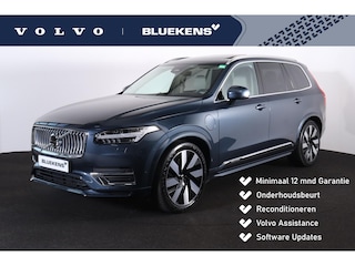 Volvo XC90 T8 Recharge AWD Ultimate Bright - LONG RANGE - Luchtvering - Panorama/schuifdak - IntelliSafe Assist & Surround - 360º Camera - Bowers & Wilkins audio - Verwarmde voorstoelen, stuur & achterbank - Parkeersensoren voor & achter - Elektr. bedienb. voorstoelen met geheugen - Head up display - Draadloze tel. lader - Standkachel - Extra getint glas - Elektr. inklapbare trekhaak - 21' LMV