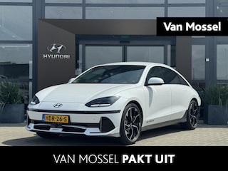 Hyundai Ioniq 6 Lounge 77.4 kWh | Airco | Cruise Control | Navigatie | Lederen bekleding | lichtmetalen velgen 20" | Stoelverwarming | Stuurverwarming |