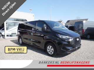 Ford Transit Custom 2.0TDCI 150PK, L2H1, Dubbel Cabine, Airco, Nieuw direct uit voorraad leverbaar, Met 5 jaar Ford garantie/ max 200.000 KM