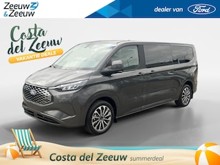 Ford Transit Custom 340 L2H1 Tourneo Titanium X 8 persoons | Lederen interieur | Navigatie | Parkeersensoren voor en achter | 19" LM velgen| Automatische airco 3-zones | TE BESTELLEN VOERTUIG