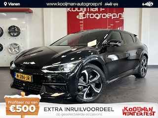 Kia EV6 GT-Line AWD 77.4 kWh + Trekhaak, BTW auto, 1e eigenaar, 1500KG trekgwicht!
