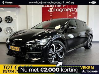Kia EV6 GT-Line AWD 77.4 kWh + Trekhaak, BTW auto, 1e eigenaar, 1500KG trekgwicht!