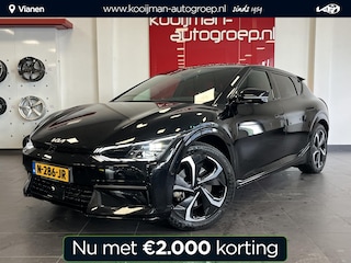 Kia EV6 GT-Line AWD 77.4 kWh + Trekhaak, BTW auto, 1e eigenaar, 1500KG trekgwicht!