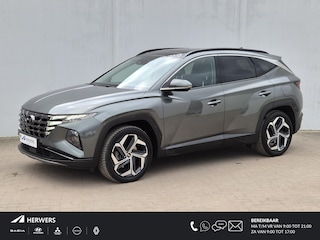 Hyundai Tucson 1.6 T-GDI HEV 230pk Premium Sky Automaat / Trekgewicht 1650 Kg / Trekhaak afneembaar 13-polig / Elektrische achterklep / Adaptief cruise control / Glazen schuif- en kanteldak /