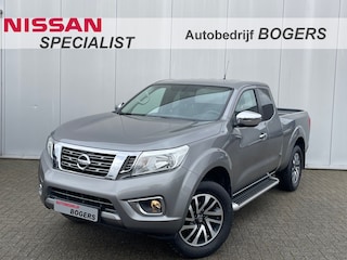 Nissan Navara 2.3 dCi N-Connecta King Cab + Diff. Lock Navigatie, Climate Control, Cruise Control, Trekhaak, Achteruitrijcamera, 18" Lm,