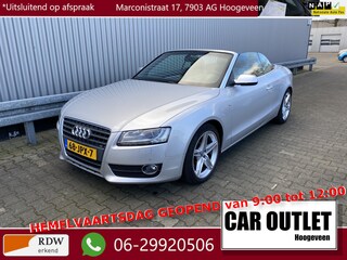 Audi A5 Cabriolet 2.0 TFSI quattro Pro Line 156Dkm.NAP, AUTOMAAT, Leer, Navi, Clima, CC, PDC, LM, nw. APK – Inruil Mogelijk –