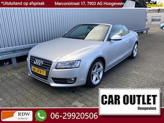 Audi A5 Cabriolet 2.0 TFSI quattro Pro Line 156Dkm.NAP, AUTOMAAT, Leer, Navi, Clima, CC, PDC, LM, nw. APK – Inruil Mogelijk –