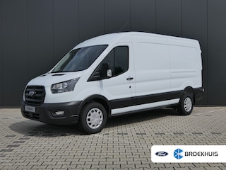 Ford Transit 350 2.0 TDCI 130pk Automaat L3H2 Trend | € 7.730,- Voorraad Voordeel | 13-polige trekhaak met Trailer Sway Control | 2 zitplaatsen rechtsvoor | Airco (automatisch)