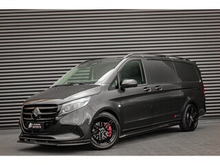 Mercedes-Benz Vito 116 CDI L2 SELECT LANG LEDEREN BEKLEDING / 2XSCHUIFDEUR / BPM VRIJ / VERLAAGD / AMG / APPLE CARPLAY / FULLBLACK