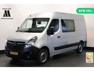 Opel Movano 2.3 Turbo L2H3 150PK Dubbele Cabine EURO 6 - Airco - Navi - Cruise - €21.950,- Excl.