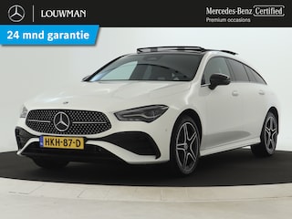 Mercedes-Benz CLA Shooting Brake 250 e AMG Face Lift Plug-In Hybride | AMG Line Premium | Night Pakket | Panorama Schuif-Kanteldak | 11 kw Laden | Stuur en Stoelverwarmig | Inclusief 24 maanden MB Certified garantie voor Europa.