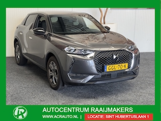 DS 3 1.2 PureTech Louvre CRUISE CONTROL NAVIGATIE APPLE CARPLAY/ANDROID BLUETOOTH TELEFOON RIJSTROOKSENSOREN ACHTERUITRIJCAMERA PDC ZEER MOOI !! Brgl
