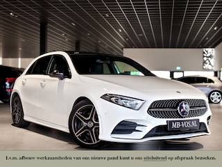 Mercedes-Benz A-klasse 180 d AMG Night|Panorama|Widescreen|LED|MBUX Aut7