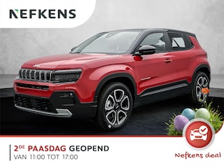 Jeep Avenger SUV Summit Hybrid | Navigatie | Elektrisch Glazen Panoramadak | Achteruitrijcamera | Full-LED Koplampen | Premium Audio | Elektrische Achterklep met Sensor | Dodehoek Detectie | Keyless Entry/Start | Adaptieve Cruise Control | 18" Lichtmetalen Velgen | Apple Carplay/Android Auto |
