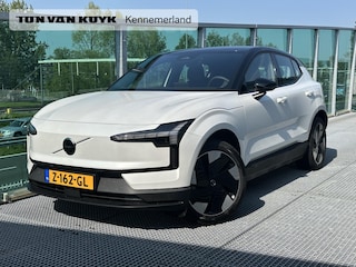 Volvo EX30 Single Motor Extended Range Plus 69 kWh / Extra getinte ramen vanaf A-stijl / Adaptive cruise / Pilot assist / Google / BLIS / Draadloze oplader / Harman-Kardon / Autom. achterklep / Parkeercamera / 19'' /
