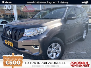 Toyota Land Cruiser 2.8 D-4D Challenger VAN Grijs kenteken 3000kg trekgewicht met o.a. Leder, Trekhaak, Navigatie. WINDOW VAN