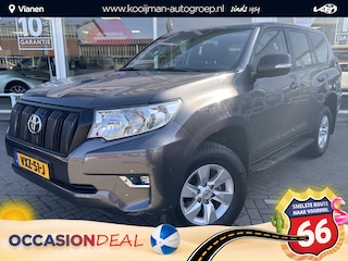 Toyota Land Cruiser 2.8 D-4D Challenger VAN Grijs kenteken 3000kg trekgewicht met o.a. Leder, Trekhaak, Navigatie. WINDOW VAN