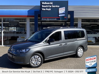 Volkswagen Caddy 1.5 TSI 7p / Automaat / NL-Auto / 2e-Eigenaar / Stoelverwarming / Adaptieve Cruise-Control / Apple-Carlay & Android-Auto / Zijschuifdeur Links en Rechts / Climate-Control / DAB Radio-Bluetooth / Navi /  PDC V+A met Camera / 17'' LMV / ENZ.