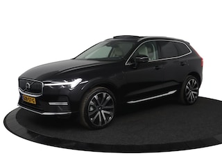 Volvo XC60 T6 AWD Plus Bright | Panoramisch schuif/kanteldak | Stoel & stuurwielverwarming | Elektrisch verstelbare stoelen incl. geheugen | Parkassist voor & achter | Parkassist camera | Semi elektrische trekhaak | Parkeerverwarming met timer | Adaptieve cruise control |