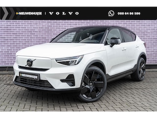 Volvo EC40 Extended Range Ultra Black Edition | Google | Long Range | Luxe Bekleding | Memory | Elek. Stoelen | 360 Camera | Panoramadak | Keyless | Getint Glas