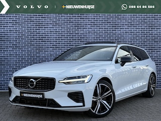 Volvo V60 2.0 T6 Recharge AWD R-Design | trekhaak | Long Range | Panorama Schuifdak | Harman/Kardon | Sportstoelen | Memory | Stuur + Stoel verwarming | Keyless |