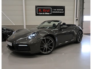 Porsche 911 Cabrio 3.0 Carrera 992 Bose 360 Camera Sportuitlaat PASM Sport-Chrono 21 inch Approved garantie 10/2026 Cabriolet 4 Nieuwe banden Groot onderhoud gehad PPF folie NIEUWSTAAT Flippers Stoelverkoeling LED PDLS