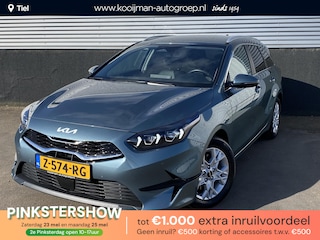 Kia Ceed Sportswagon 1.0 T-GDi DynamicPlusLine Navigatie, Dodehoek detectie, Stoel- & stuurwielverwarming, Elektr. bedienbare achterklep, Achteruitrijcamera, Parkeersensoren voor + achter, Smart key, BTW-auto