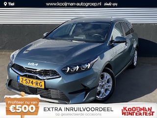 Kia Ceed Sportswagon 1.0 T-GDi DynamicPlusLine Navigatie, Dodehoek detectie, Stoel- & stuurwielverwarming, Elektr. bedienbare achterklep, Achteruitrijcamera, Parkeersensoren voor + achter, Smart key, BTW-auto